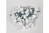 Andere Kabel - Proove Cable clips 5mm 25-pack White - AV9025