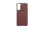 Handys - Cover & Cases - ONSALA Mobile Cover Brown with Cardpocket Samsung  S21+/S30+  5G - 588571