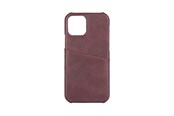 Handys - Cover & Cases - ONSALA Mobile Cover Brown with Cardpocket iPhone 12 6.1" - 588555