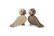 Einrichtung - Kay Bojesen Lovebirds oak/smoked oak 1 Pair - 39204
