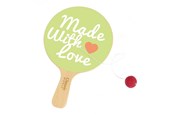 Holzspielzeug - Classic World Wooden Racket with Ball on String - 20191