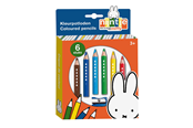 Kreativ-Spiele - Bambolino Toys Miffy Wooden Crayons 6pcs - 17052