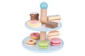 Holzspielzeug - Bigjigs Wooden Etagere with Cakes - BJ621