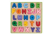 Baby Spielzeug - Bigjigs Wooden Alphabet Puzzle 26pcs. - BB055