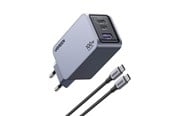 Handys - Adapter und Ladegeräte - UGREEN Nexode Pro 100W 3-Port GaN Fast Charger with 100W USB-C Cable - 25874