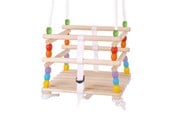 Spiele im Freien - Bigjigs Wooden Toddler Swing - BJ771