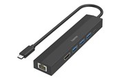 USB-Hubs - Hama 00200144 interface hub USB-Hubs - USB 3.1 - 6 - Schwarz - 00200144