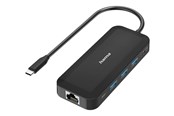Dockingstationen - Hama Essential Line - docking station - USB-C - HDMI - 10Mb LAN - 00300080