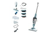 Dampfreiniger - Black & Decker Dampfreiniger BLACK+DECKER steam-mop BHSM1610DSM - steam cleaner - stick/handheld - white/aqua - BHSM1610DSM