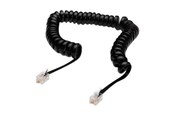 Netzwerk - Kabel - DIGITUS ASSMANN phone cable - 2 m - black - Schwarz - 2m - AK-460101-020-S