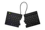 Tastaturen - R-Go Tools R-Go Split Break - keyboard - with integrated break indicator - QWERTZ - German - black - Tastaturen - Deutsch - Schwarz - RGOSBDEWLBL