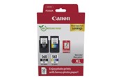Papier, Fotopapier und Etiketten - Canon PG-560XL/CL-561XL / 3712C008 High Value Pack - 3712C008
