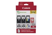 Papier, Fotopapier und Etiketten - Canon PG-560XLx2/CL-561XL / 3712C012 High Value Pack - 3712C012