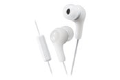 Kopfhörer/Headsets - JVC HA FX7M Gumy PLUS - HA-FX7M-W-E