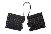 Tastaturen - R-Go Tools R-Go Split Break - keyboard - with integrated break indicator - QWERTY - US - black - Tastaturen - Englisch (US) - Schwarz - RGOSBUSWLBL