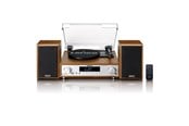 Plattenspieler - Lenco MC-160WD - HiFi Stereo system with Record Player DAB+/FM radio and Bluetooth® - Wood - Plattenspieler - MC-160WD
