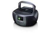 DAB, Netzwerk und Radiowecker - Lenco SCD-860BK - Portable DAB+/FM Radio with Bluetooth® CD Player and large LCD colour display - Black - DAB/DAB+/FM - Stereo - SCD-860BK