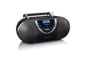 DAB, Netzwerk und Radiowecker - Lenco SCD-6900BK - Boombox with DAB+ FM radio and CD/ MP3 player - Black - DAB/DAB+/FM - Stereo - SCD-6900BK