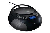 DAB, Netzwerk und Radiowecker - Lenco SCD-341BK - Boombox with DAB+/ FM radio and Bluetooth® - DAB/DAB+/FM - Stereo - SCD-341BK