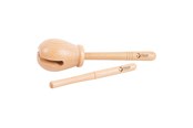 Holzspielzeug - Classic World Wooden Block Percussion 2dlg. - 70178