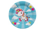 Spielzeug - Folat BV Unicorn Plates 8pcs. - 61933