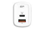 Handys - Adapter und Ladegeräte - Silicon Power QM25 power adapter - USB 24 pin USB-C - 30 Watt - SP30WASYQM252PCW