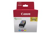 Druckerzubehör - Tinte & Toner - Canon CLI-521 / 2934B016 C/M/Y Multi pack - 2934B016
