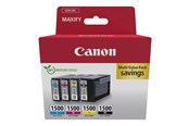 Druckerzubehör - Tinte & Toner - Canon PGI-1500 / 9218B006 BK/C/M/Y Multi Pack - 9218B006