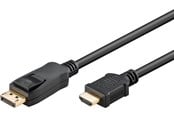 Display Kabel - Pro DisplayPort 1.2 - HDMI 2.0 - 5m - Schwarz - DP12HDMI20-BLK-5