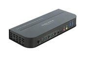 KVM Switches - DeLOCK HDMI KVM Switch 4K 60 Hz with USB 3.0 and Audio - 11481