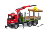 Spielzeugauto - Bruder MB Arocs Timber truck with loading crane grab and - BR3669