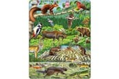 Puzzle - Larsen Puzzles Nordic Forest (45 pcs) - LA-FH15
