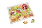Puzzle - Playwood Wooden Jigsaw Puzzle Farm Holz - RS204