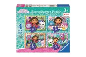Puzzle - Ravensburger Gabby's Dollhouse Jigsaw Puzzle 4in1 2D Puzzles - 31436