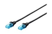 Netzwerk - Kabel - DIGITUS Professional patch cable - 10 m - black RAL 9005 - Schwarz - 10m - DK-1511-100/BLACK