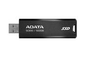USB-Stick - A-Data SC610 External SSD - 500GB - Schwarz - 500GB - USB-Stick - SC610-500G-CBK/RD