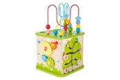 Baby Spielzeug - Small Foot - Wooden Activity Cube with Ball Track. - 10605