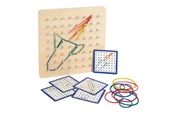 Baby Spielzeug - Small Foot - Wooden Geo Board Set - 11977