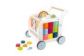 Baby Spielzeug - Small Foot - Wooden Baby Walker Baby Walker Flowers - 11607