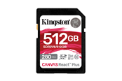 Speicherkarten - Kingston Canvas React Plus V60 SD - 280MB/s - 512GB - SDR2V6/512GB