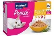 Katzen - Vitakraft Poésie Classique Multipack Poultry Choice (12-Pack x 85g) - 58979