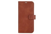 Handys - Cover & Cases - Radicover Wallet Case Anti Radiation 2in1 Brown iPhone 14 Plus - RAD277