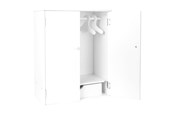 Puppen & Zubehör - Small Foot - Wooden Dolls Wardrobe with Hangers 3dlg. - 11213
