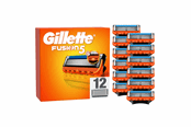 Rasierausstattung - Gillette Fusion Manual Razor Blades (12-Pack) - 8006540986141