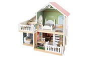 Puppen & Zubehör - Small Foot - Wooden Urban Villa Dollhouse with Furniture 9dlg. - 12277