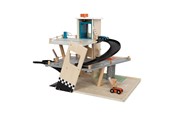 Spielzeugauto - Small Foot - Wooden Garage Rally - 12357