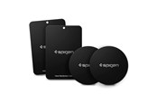 Handys - Anderes Zubehör - Spigen Kuel MP-4P Car Mount Metal Plates - black - 000EP20342