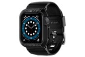 Smartwatch - Accessories - Spigen Rugged Armor Pro - black - Apple Watch 41mm/40mm - ACS00546