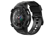 Smartwatch - Accessories - Spigen Rugged Armor Pro - black - Samsung Galaxy Watch 4 Classic (46mm) - ACS03832