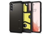 Handys - Cover & Cases - Spigen Tough Armor - gunmetal - Samsung Galaxy S22 - ACS03992